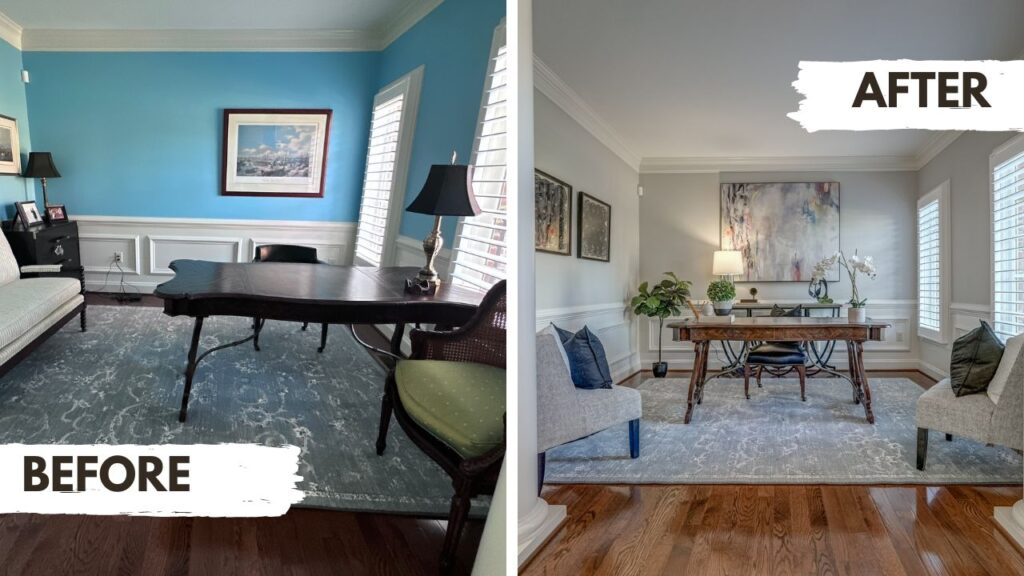 Staging Before & After, Tina Morris Co